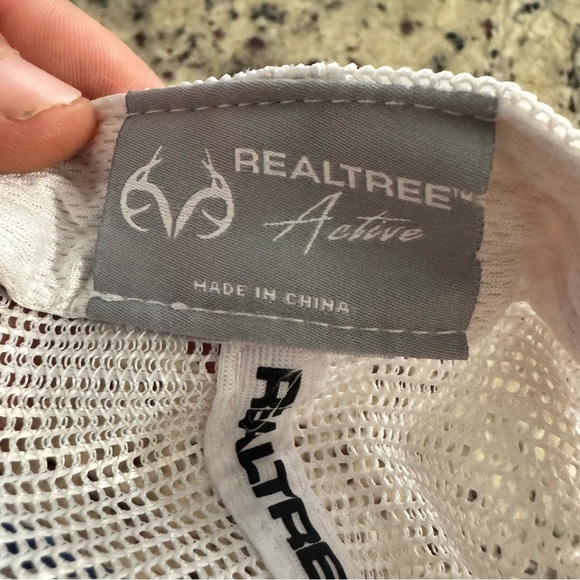 Blue and White Fish Patch Cap - Picture 3 of 4